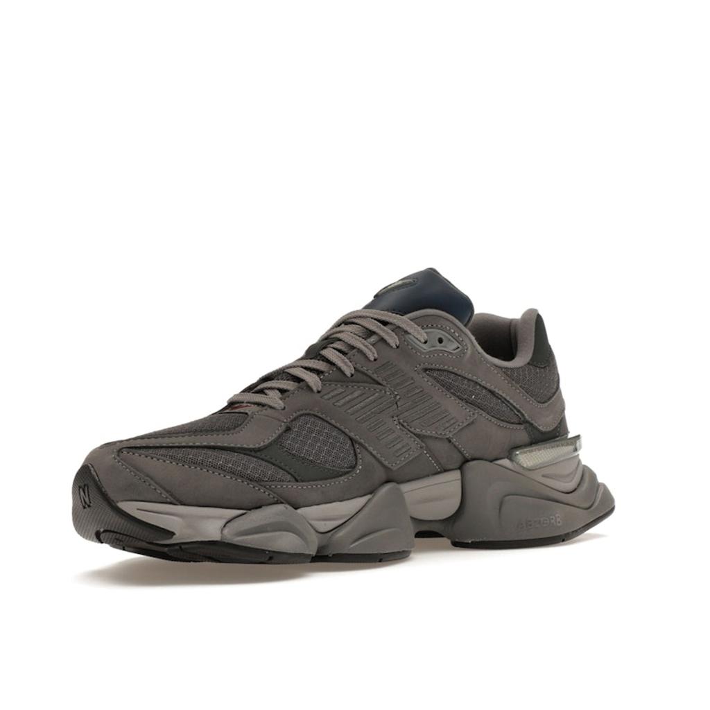 New Balance 9060 Castlerock unisex joggesko grå marine sølv-metallisk U9060ECC