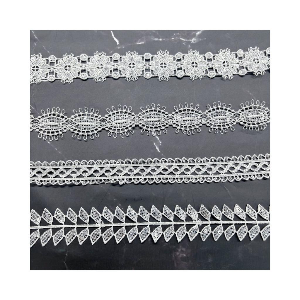 Clothing Accessories Home Women'S Underwear Lolita Ribbon Accessories Hollow Polyester Embroidery Lace Sequins Lace