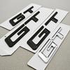 3D ABS Car Letter Rear Trunk Badge Auto GT Logo Emblem Decals For BMW GT 320i 330i 340i 528i 535i 630i 640i Exterior Accessories