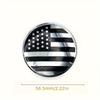 4pcs American Flag Wheel Center Cap Decals, Emblems Sticker 2.2"/ 56mm For Car Motorcycle Truck SUV