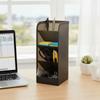 Oblique Insertion Type Large Capacity Pen Container Desktop Organizer  Stationery Display