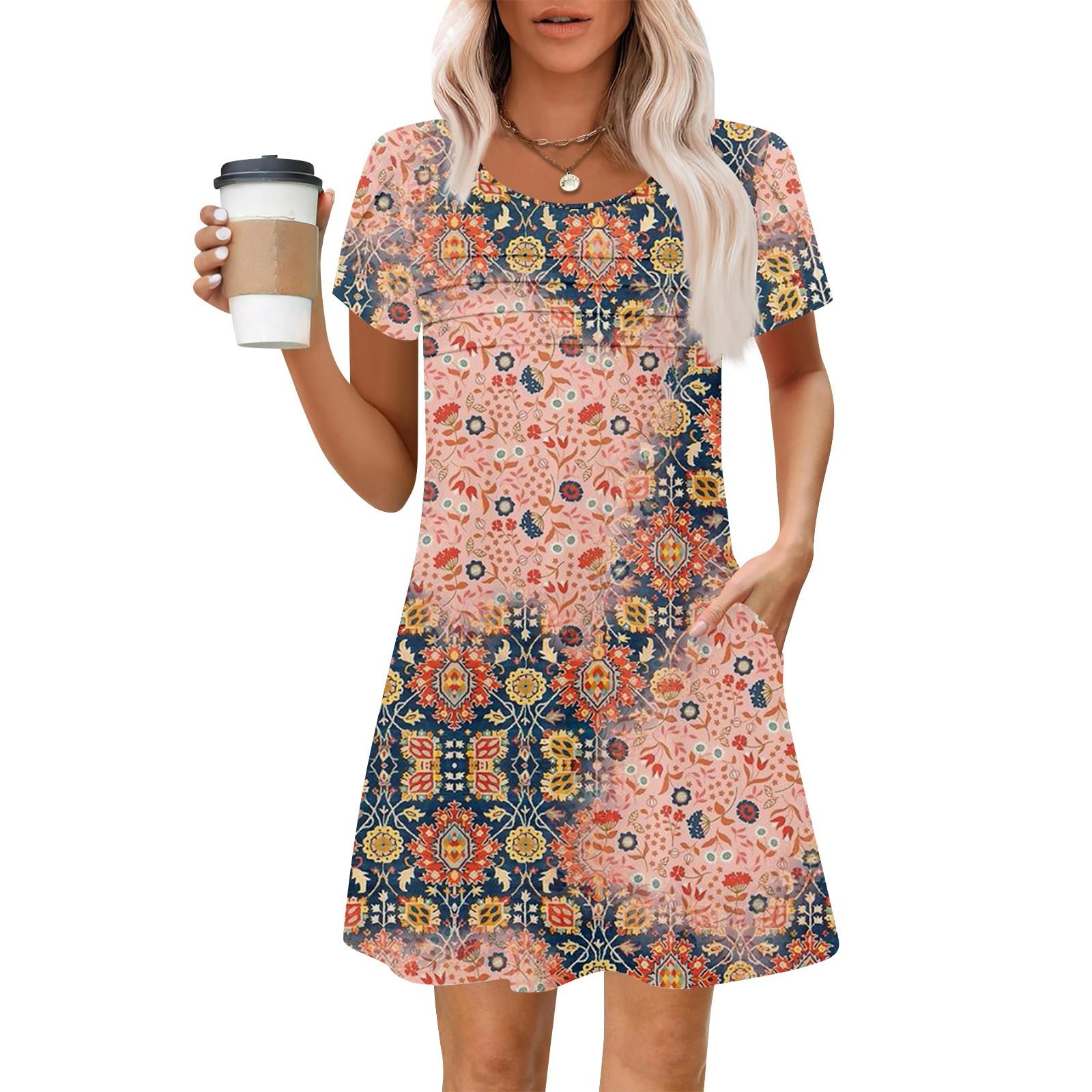 

Женские летние повседневные лепестковые узкие полосатые плиссированные однотонные платья XXXL