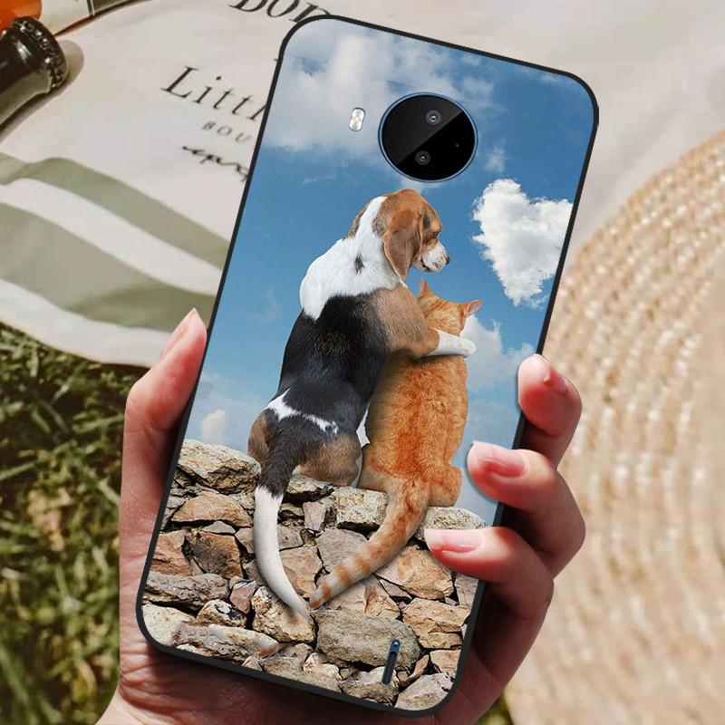 

Для Nokia C20 Чохол М який ТПУ Силіконовий Мультяшна Задня Кришка для Nokia C20 Plus Чохли для Телефонів ТПУ Чорний Бампер для NokiaC20 C 20 Plus for Nokia C20