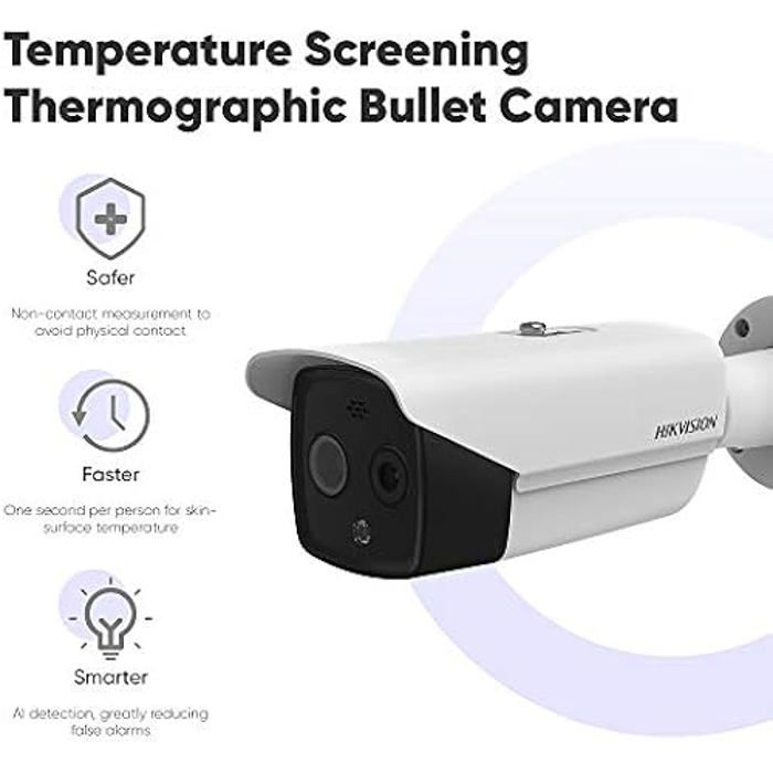 Caméra thermographique - Hikvision - DS-2TD2617B-6/PA - 2MP - Vision nocturne - 360°