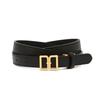 DakS Black Dd Gold Buckle Women S Belt Dbbe6e770bk