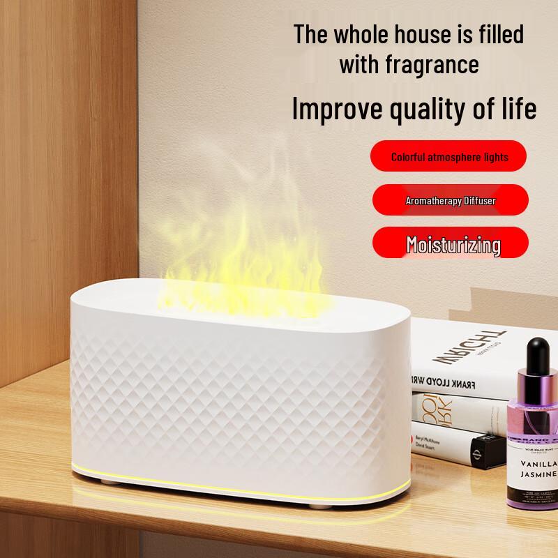 Simulated Flame Aroma Diffuser & Air Humidifier