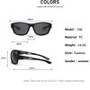 Colorful Sports Glasses Sports Riding Men's Dust-proof Sunglasses Windproof Protective Sunglasses 336