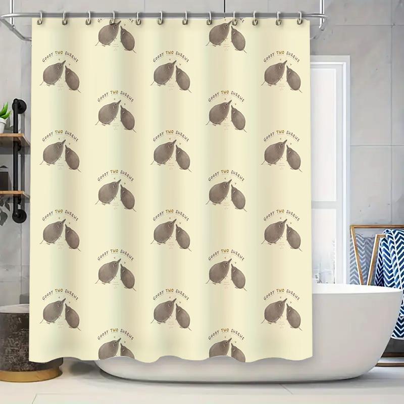

Vintage Floral Shower Curtain Waterproof Farmhouse Bathroom Decor Set Nature Botanical Scenic Fabric Backdrop 90x180cm