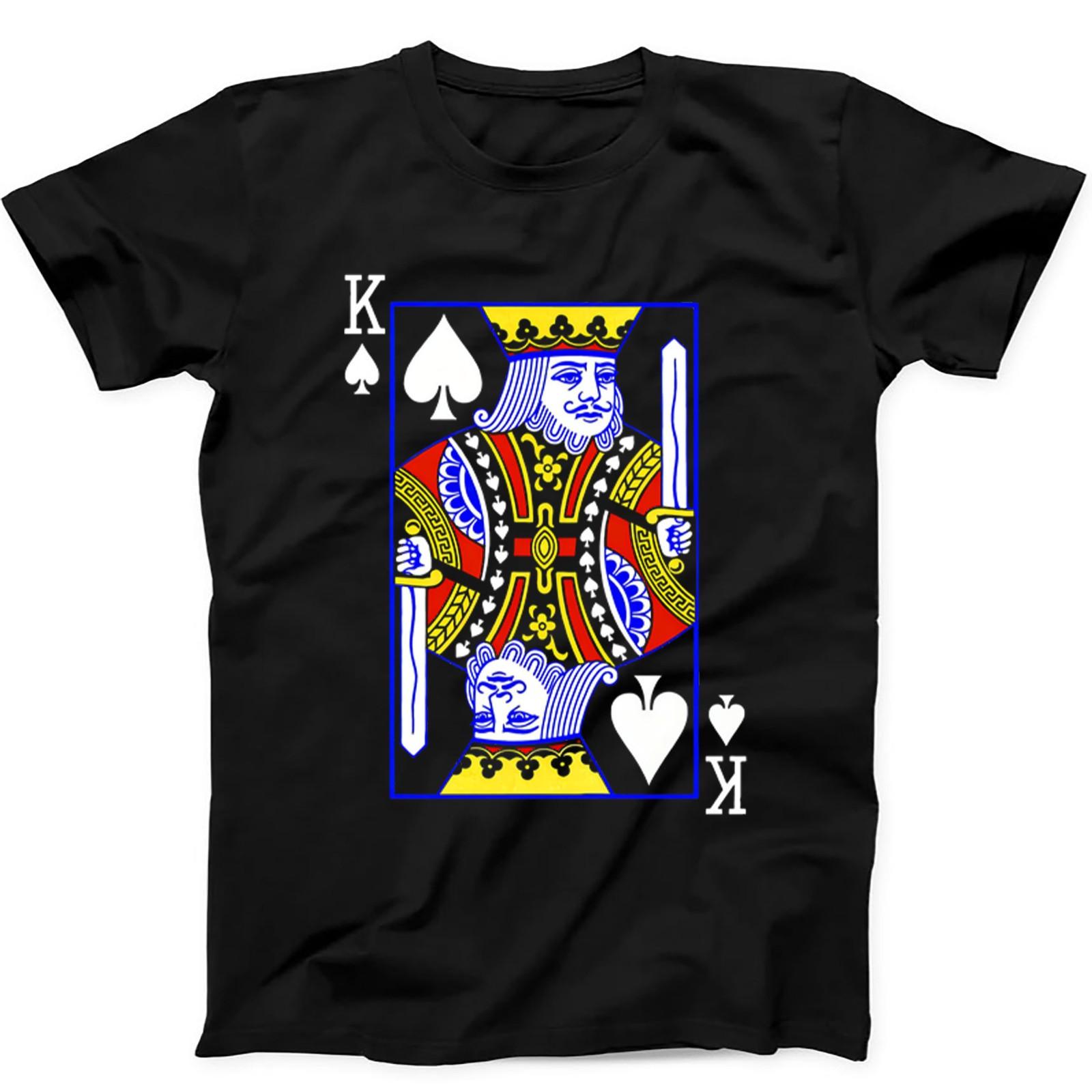

King Playing Card Logo Vintage Ideal Gift Cool T Shirt Sweatshirt Hoodie 575 S разноцветный