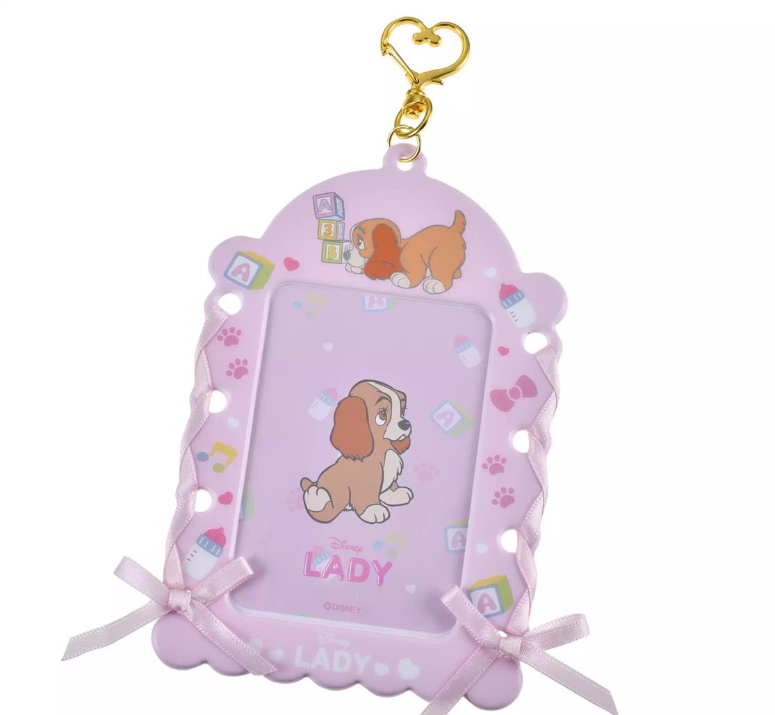 

DISNEY Lady Card Holder with Card ( Mellow Hug ) Japan NEW Disney Store