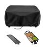 Tabletop Grill Cover Dustproof Electric Adjustable for Patio, Balcony, Garden