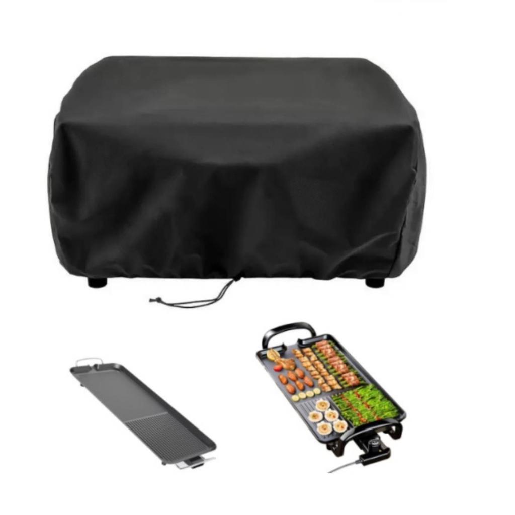 Tabletop Grill Cover Dustproof Electric Adjustable for Patio, Balcony, Garden