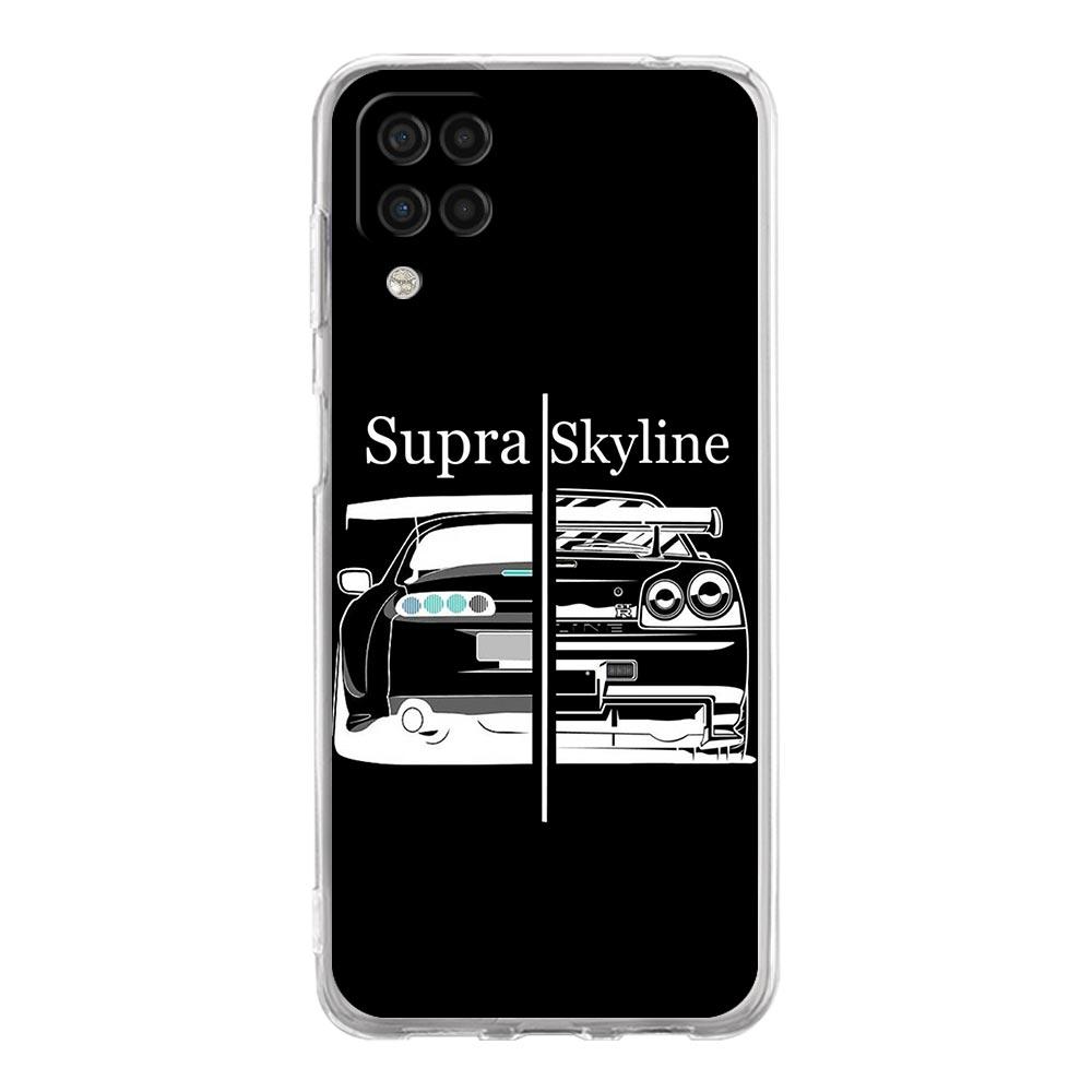 Japan JDM Sports Cars Comic Phone Case For Samsung A13 A33 A35 A55 A73 A53 A23 A51 A71 A21S A31 A41 A05s A03S A15 A25 5G Cover