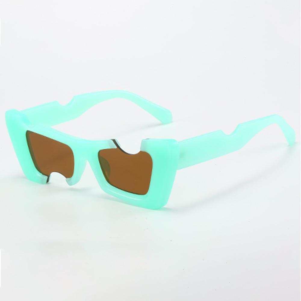 Gap and Hole Style Vintage Sunglasses UV400 Luxury Designer Sun Glasses for Men Women Fashion Eyewear