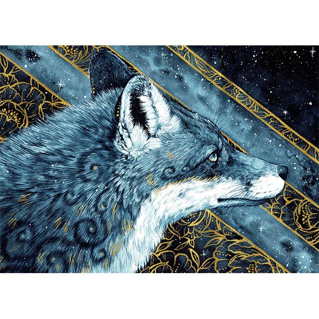Animal Dark Beast Wolf Tiger Lion Bear Prints Poster Canvas Painting Modern Wall Art Pictures For Living Room Bedroom Home Decor