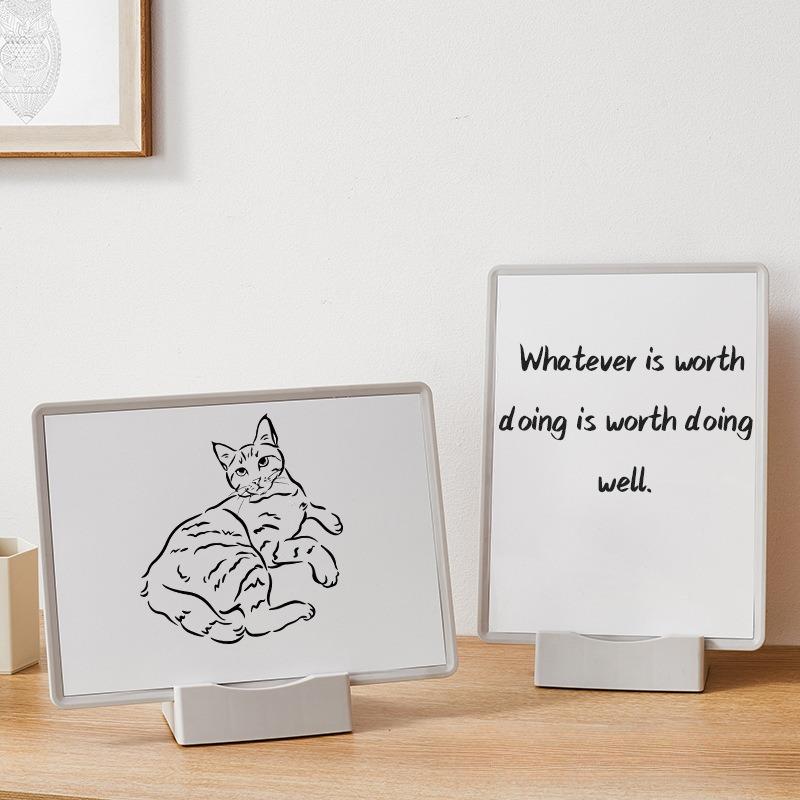 Multifunctional Magnetic Whiteboard Stand - Writing Board & Picture Book Flip Artifact, Practical Document Holder for Study