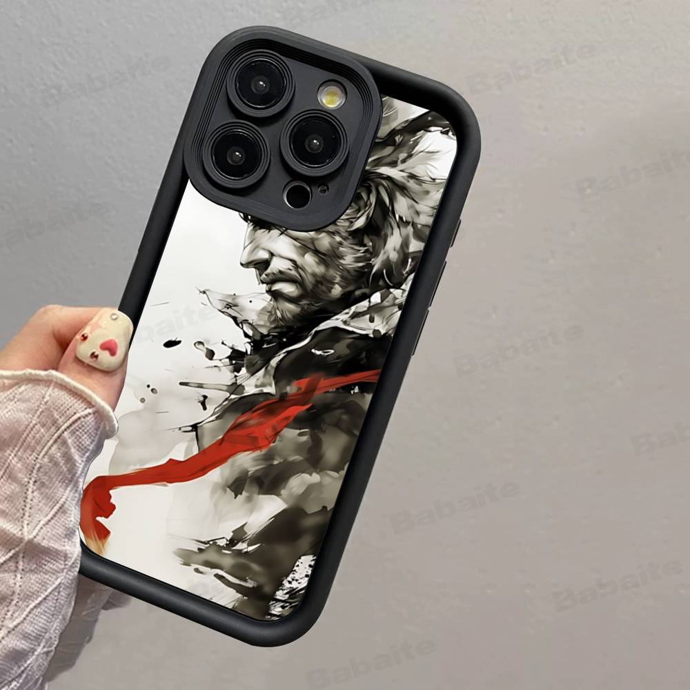 Popular Game M-Metal Classic G-Gear Phone Case For IPhone 17 16 15 14 Plus 13 12 11 Pro Max Silicone Cover