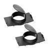 Pack of 2 Replacement Inlet Deflectors Plastic Texture Suitable for Wet Dry Vacuum Cleaner Models 7413197 and 7413120