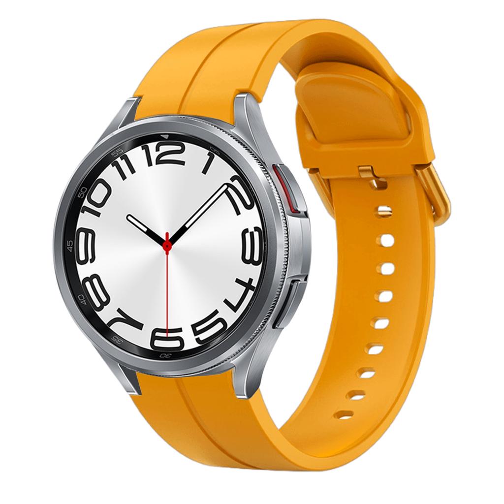 Silicone Band for Samsung Galaxy Watch 7/6/5/4 44mm 40mm/5 Pro 45mm Bracelet Galaxy Watch 4/6 Classic 47mm 43mm 46mm 42mm Strap