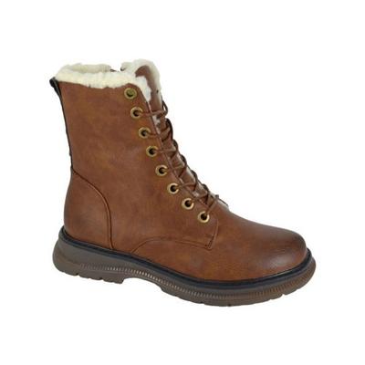Womens/Ladies Andretta Burnished Ankle Boots