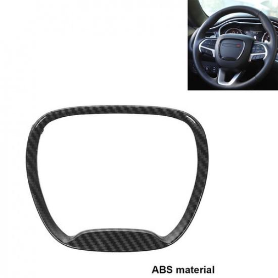 Steering Wheel Trim Ring Emblem Sticker For 15-19 Dodge Challenger Durango