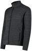 Куртка CMP Мужская куртка из меланжевого стрейчевого флиса Performance Fleece (30E9707) piombo mel/nero