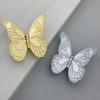 1 sztuka Vintage 3D Motyl Uchwyt do Szafki Retro Stop Cynku Gałki do Drzwi Szafki Kuchennej Szuflady Garderoby Meble Dekoracyjne