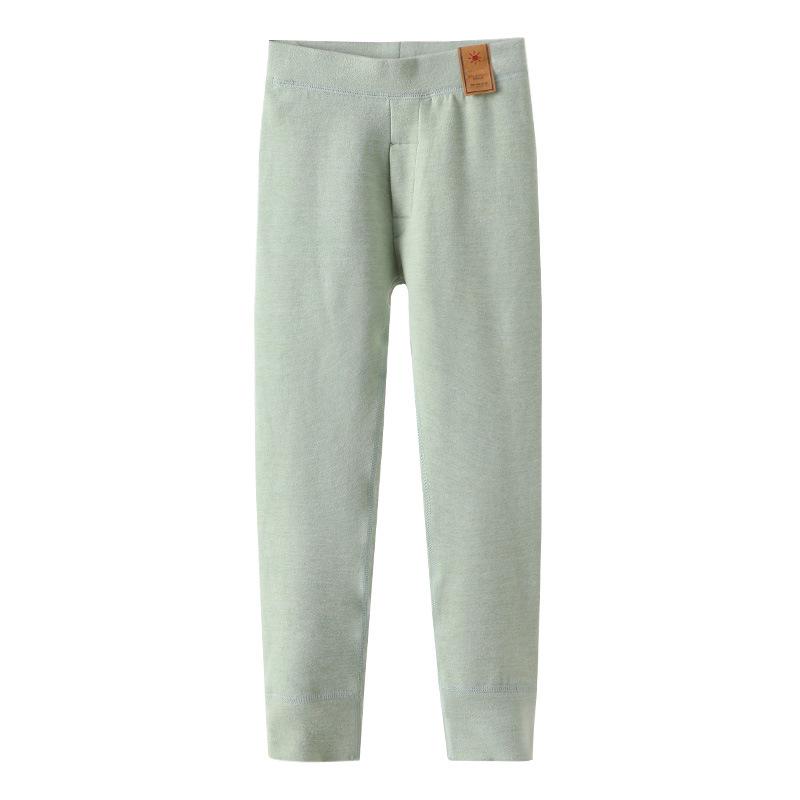 Kinder Kaschmir Seide Fleecegefütterte Winterhose: Warme, hochtaillierte Leggings für Jungen & Mädchen