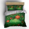 Christmas Tree Gift Decorations Bedding Duvet Cover Set Duvet Cover Pillowcases  (1*Duvet Cover 2*Pillowcases, without duvet insert)