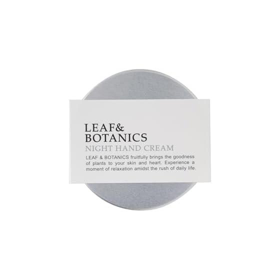 Leaf Botanics night hand cream