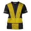New Mortal Kombat 3D Print T-shirt Cosplay Men Women Fashion Short Sleeve T Shirt Casual Cool Boys Girl Fun Game Streetwear