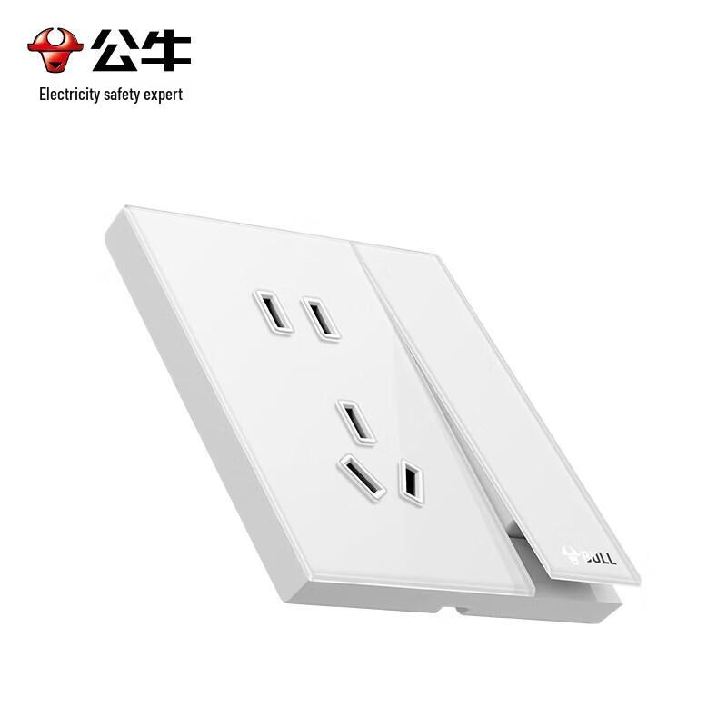 BULL G51 Series High Crystal Glass Switch Socket Panel