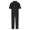 European & American Plus Size Women's Casual Summer Two-Piece Set with Short Sleeve Round Neck