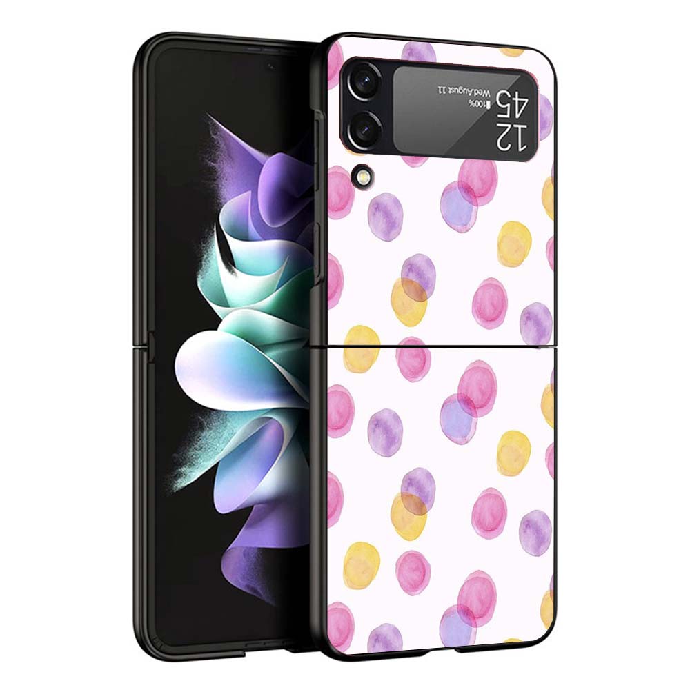 

Polka Dots Art Phone Case For Samsung Galaxy Z Flip7 Flip6 5G Flip5 Flip4 Flip3 ZFlip 7 6 3 4 5 Shockproof Back Cover Galaxy Z F Samsung Z Flip 6