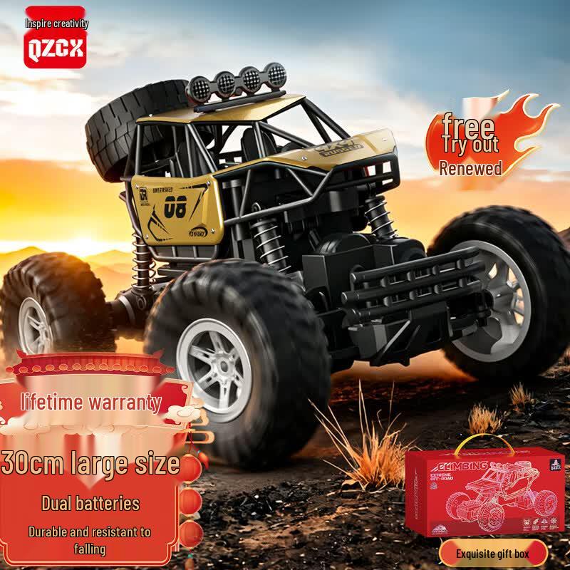 QZCX Alloy RC Off-Road Stunt Car
