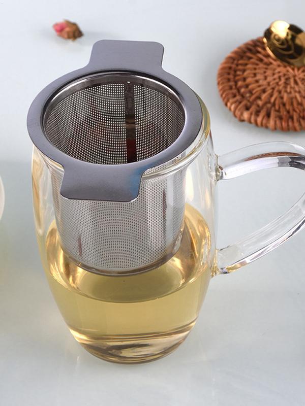 Reusable Stainless Steel Mesh Tea Infuser Strainer Teapot Tea Leaf Filter Drinkware Kitchen Accessories Tea Filter Net