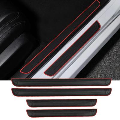 Silikon Araba Eşik Şeritleri, Pvc Yumuşak Kauçuk Kapılar, Hoş Geldiniz Koruyucu Pedallar, Araba Çizilmez Boya, Dekoratif Çıkartmalar B5k6