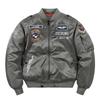 Winter Men's Jacket Military Motorcycle Ma-1 Aviator Pilot Men Baseball Bomber Jacket Men