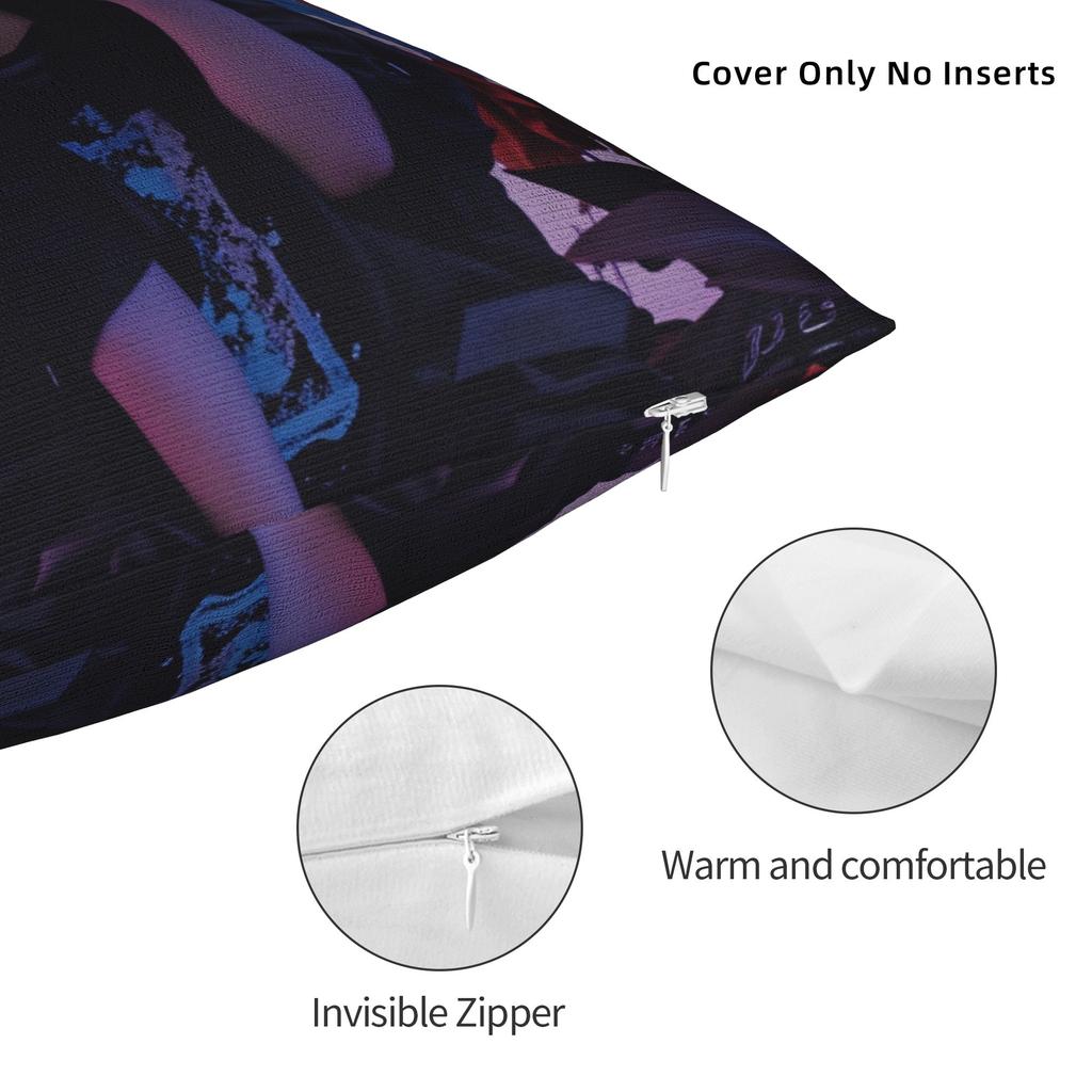 Japan Horror P-Phantoms S-Siita Miu Mona Rinka Hisui Pillowcases Fashion Pillow Case For Office Car Home Graphic Pillow Cover