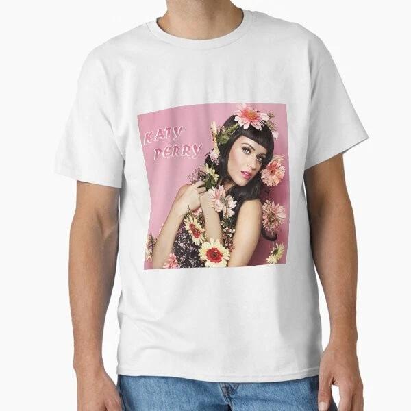 Perry Katy Flowers Classic Tshirt Made In Usaaus Tshirt S2xl S