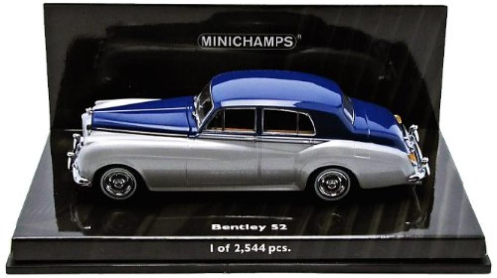 Minichamps Bentley S2 1960 1/43 Silver/Blue