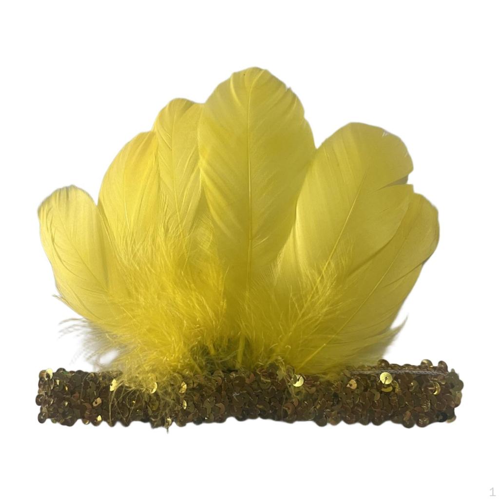 Opaska z piór na uroczystości