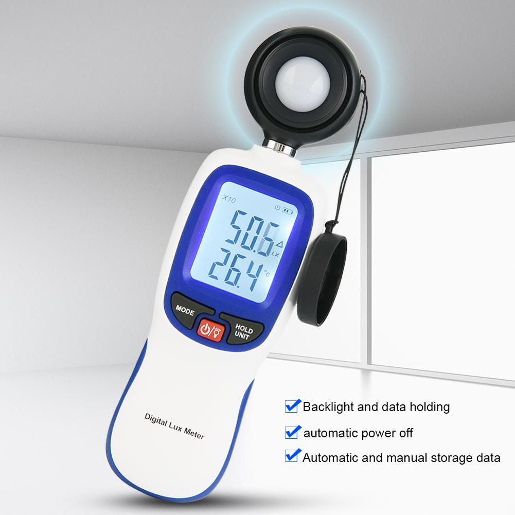 WT81 Digital Handheld Luxmeter Portable Light Meter Tester Illuminometer