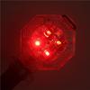 Solar LED Plum Blossom Traffic Cone Safety Light: Flashing Warning Lamp for Vehicles