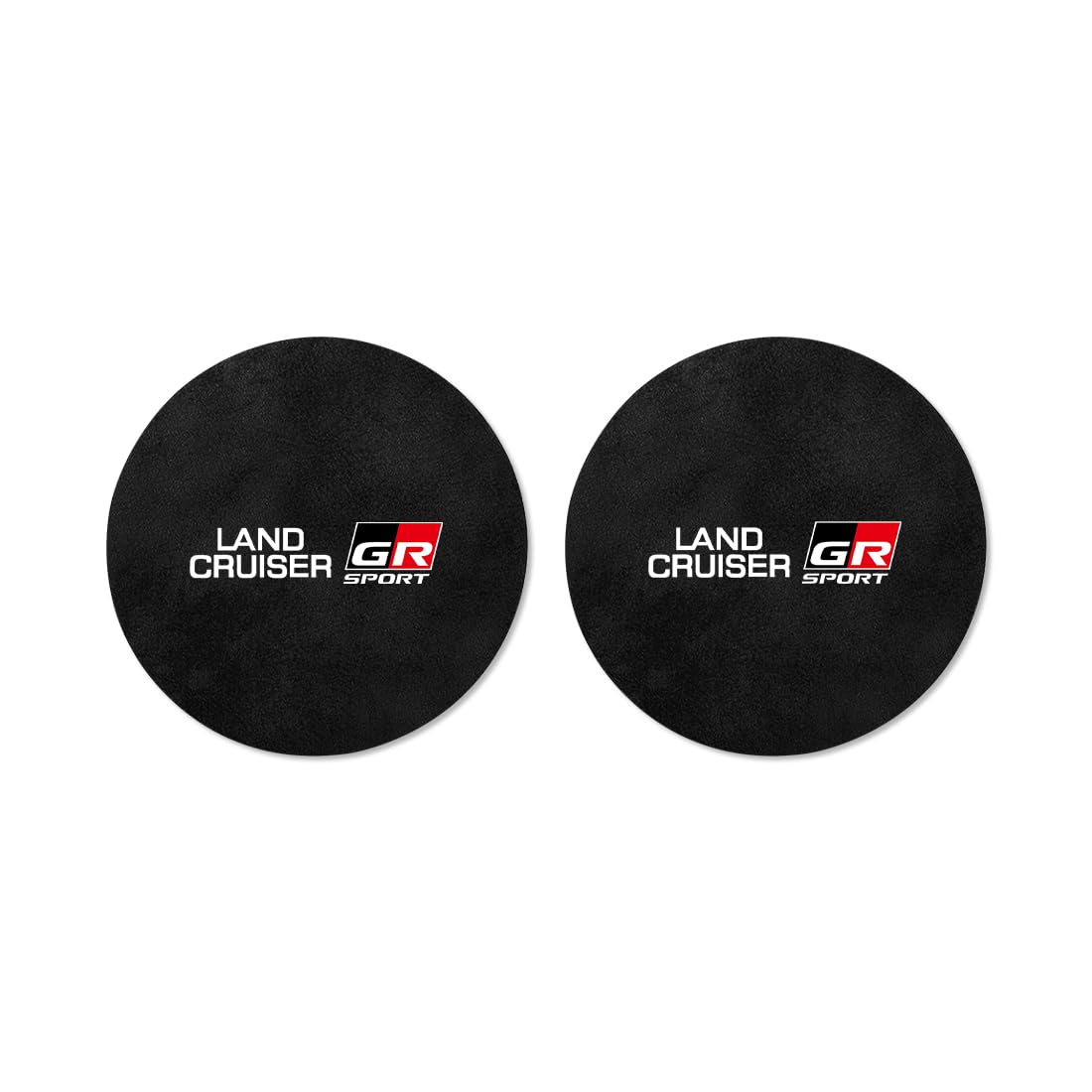 Land Cruiser GR Sport Suitable Car Coaster Anti-Slip Lightweight Cup Land Cruiser GR Sport Applicable чёрный