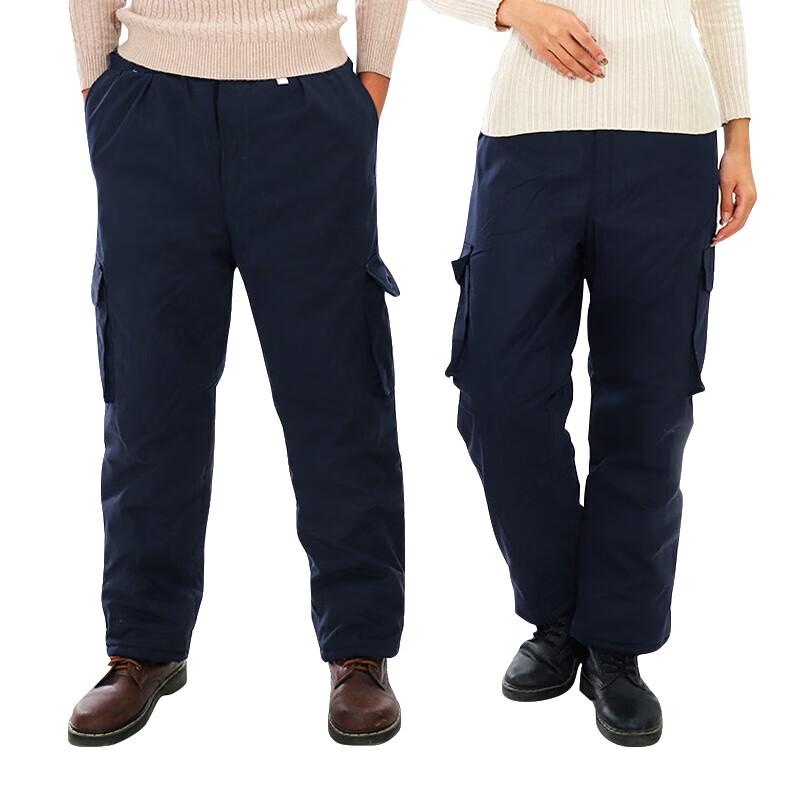 Мужские зимние теплые рабочие хлопковые брюки Lao Bo Shi LBS827 180/2XL