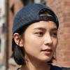 Adjustable Brimless Melon Skin Hat Casual Beanies Hat Fashion Mesh Breathable Hat  Vintage