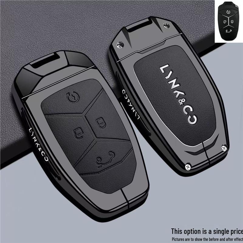 Lynk & Co 09 Key Case Shell with Buckle for Models 03/02/01/05/06/07/08 & EMP 900/Z20/Z10
