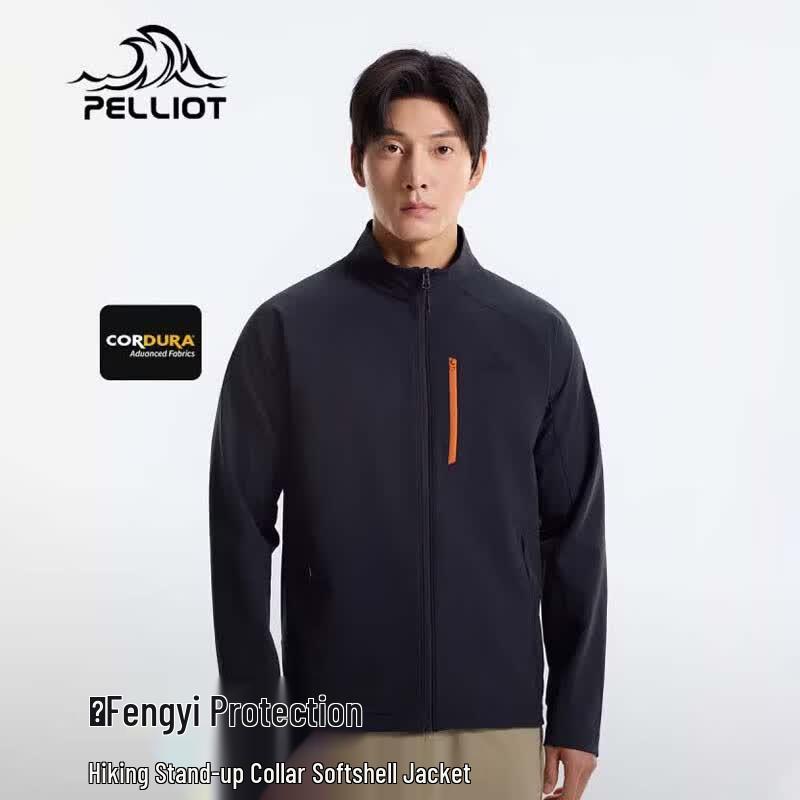 Pelliot Unisex Outdoor Durable Stand-Collar Softshell Jacket XXL