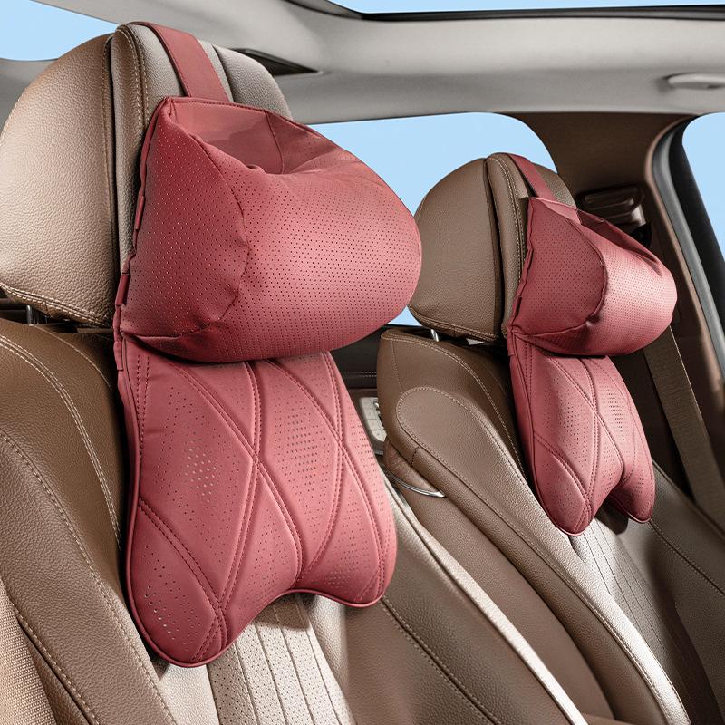 L60 Headrest Lumbar Support Pillow - Comfortable Neck Protection Car Accessory